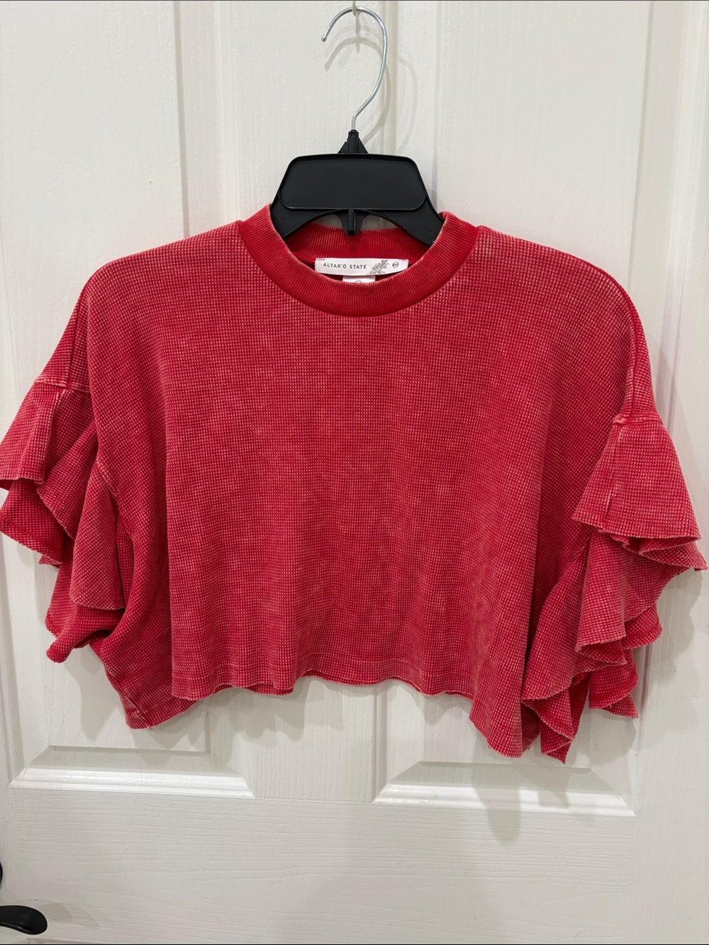 Altar’d State Flutter Sleeve Top